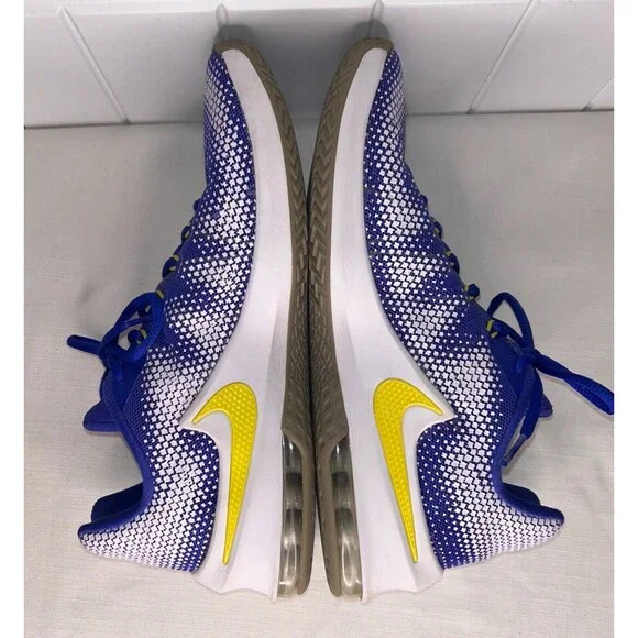 Nike Air Max Infuriate Low Men's Basketball Shoes Size 9 Blue White852457-400